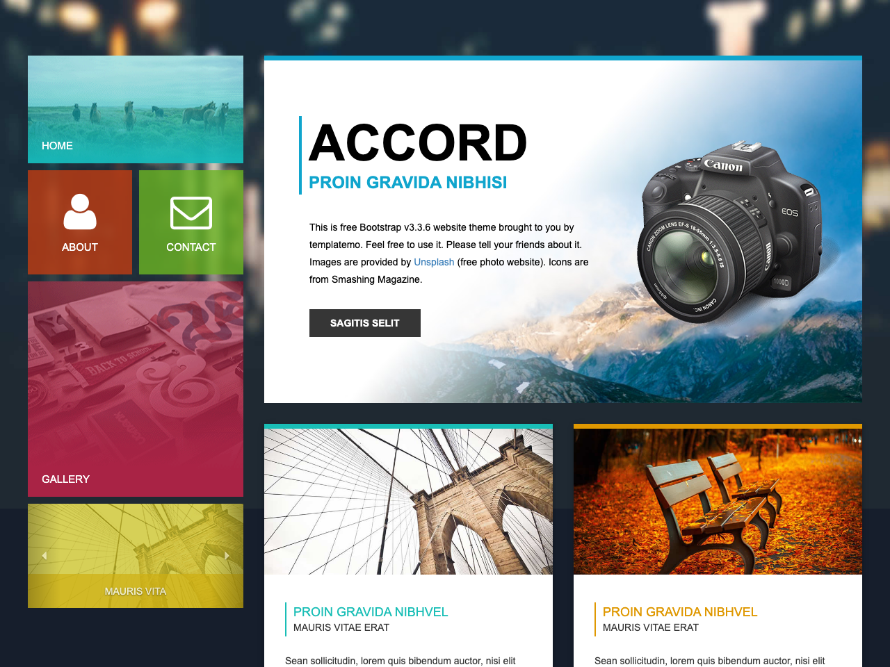 Panel CV - V2 screenshot