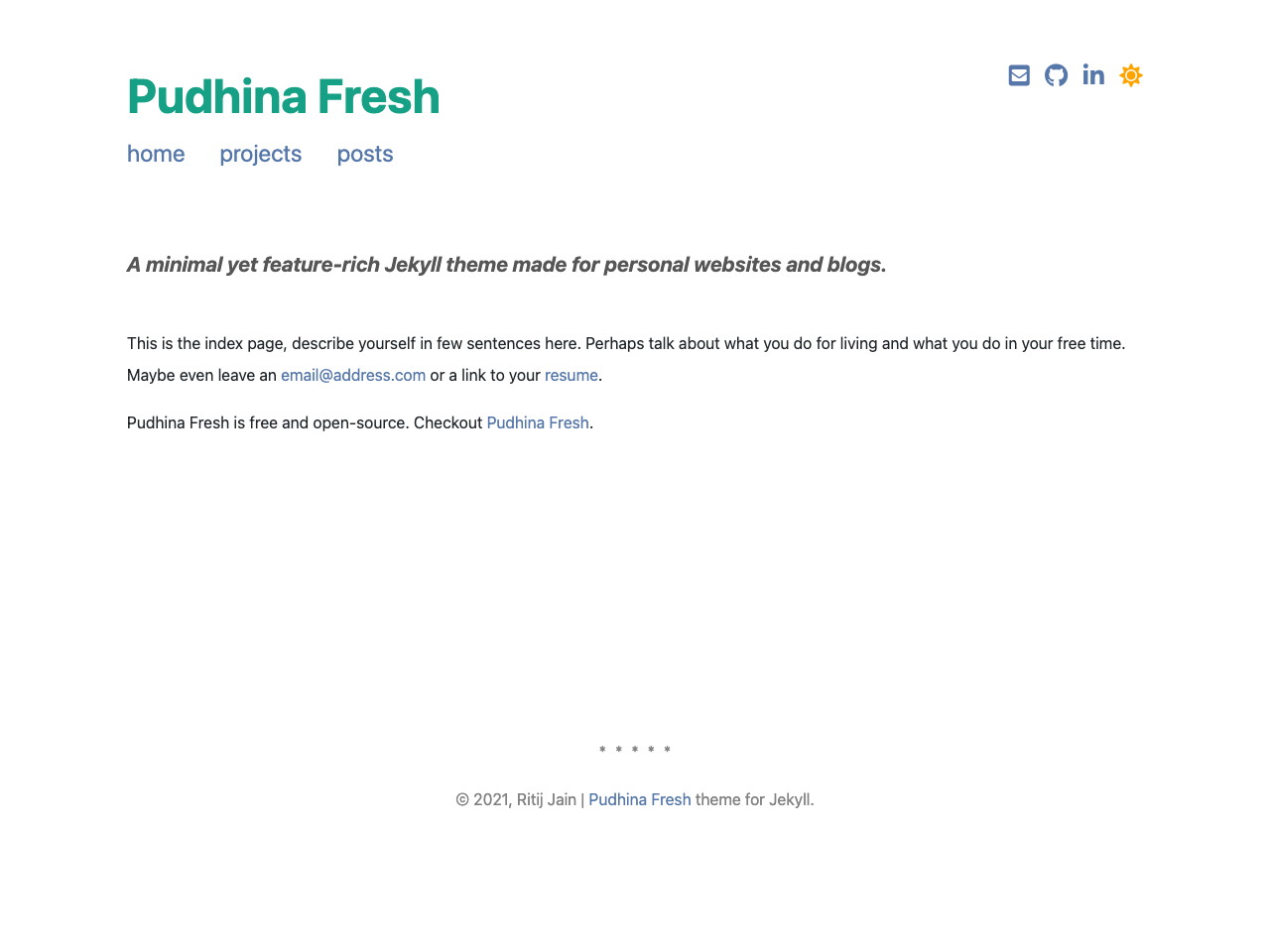 Pudhina Fresh screenshot