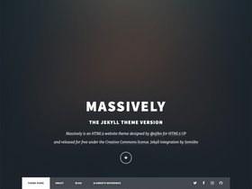 Jekyll Massively screenshot