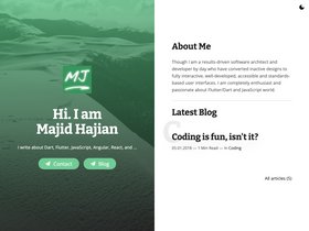 Typescript Power Blog screenshot