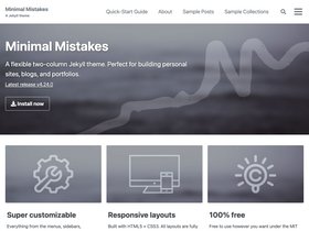 Minimal Mistakes screenshot