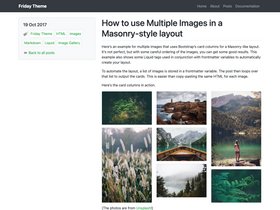 Friday Theme screenshot