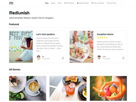 Mediumish Theme Jekyll screenshot